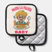 Pasta La Feasta Baby Pannenlap (Voorkant / Achterkant)