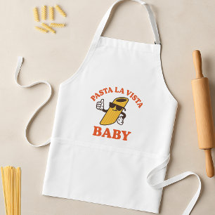 Pasta La Vista Funny Apron   Italiaanse keukenwoor Standaard Schort
