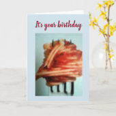 ****PASTA LOVER'S*** CUTE **ANNIVERSAIRE*** CARTE (Fleur jaune)