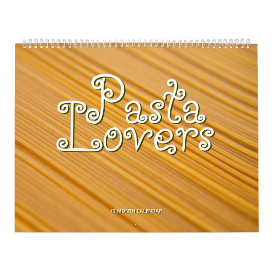 Pasta Lovers Kalender (Hoes)