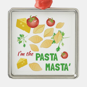 Pasta Masta Metalen Ornament