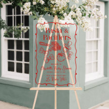 Pasta & Pacifiers Italian Baby Shower Welcome