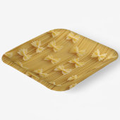 Pasta Paradise Borden Papieren Bordje (Gebogen)