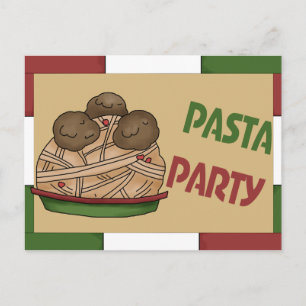 Pasta Party uitnodiging