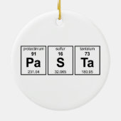 PaSTa Periodieke tabel Keramisch Ornament (Achterkant)