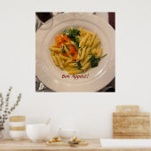 Pasta Photo Poster (Keuken)