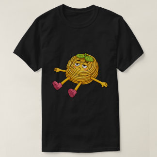 Pasta Polo Liggend Uitgeput en Vermoeid T-Shirt