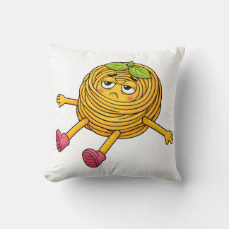 Pasta Polo Liggend Uitgeput en Vermoeid T-Shirt Kussen