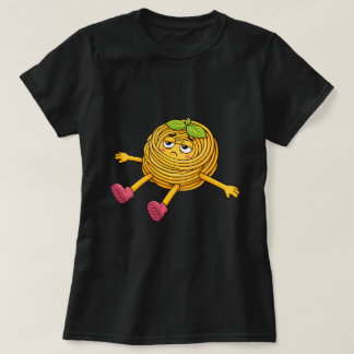 Pasta Polo Liggend Vermoeid en Uitgeput T-Shirt