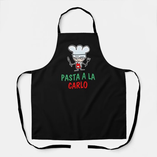  pasta schort voor Italiaans chef-kok (Voorkant)