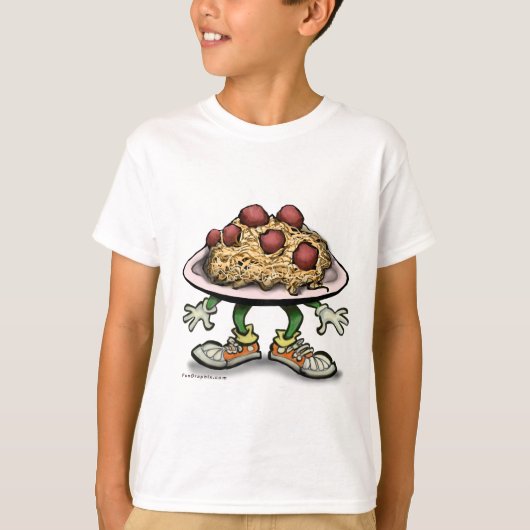 pasta t-shirt (Voorkant)