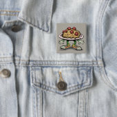 pasta vierkante button 5,1 cm (In situ)