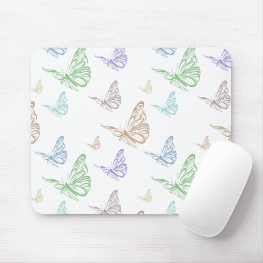 Pasteelboter Muismat (Met muis)