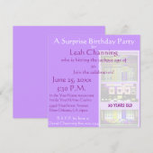 Pasteelcasino Slot Machine Birthday Kaart (Voorkant / Achterkant)