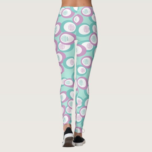 pasteelolie leggings (Achterkant)