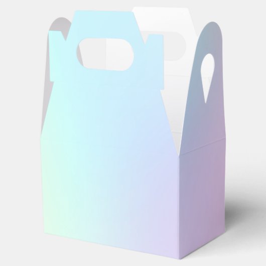 Pasteelregenboog, esthethetische geboortecPartij Bedankdoosjes (Geopend)