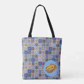 Pasteis de Nata Tegels Draagtas (Achterkant)
