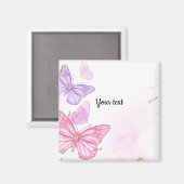 Pastek vlinders sjabloon magneet (Voorkant / Achterkant)