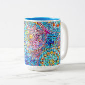 Pastel 15 oz Mug à deux tons (Devant droit)