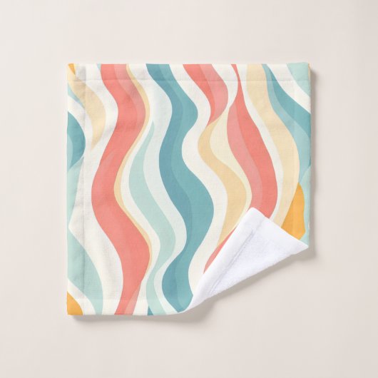 pastel à flux (Gant de toilette)