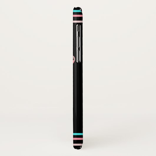 Pastel Abstract Dragonfly Black Case-Mate iPhone Case (Achterkant/links)