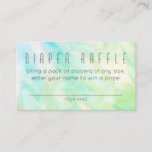 Pastel Abstract Elegant Chic CUSTOM BABY SHOWER Informatiekaartje (Voorkant)