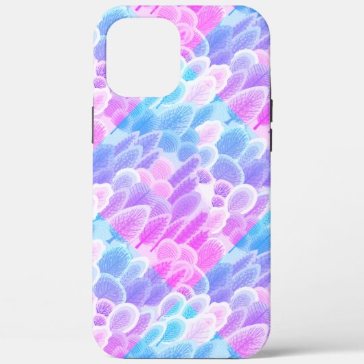  Pastel Abstract Hoesje-Mate iPhone Case (Achterkant)