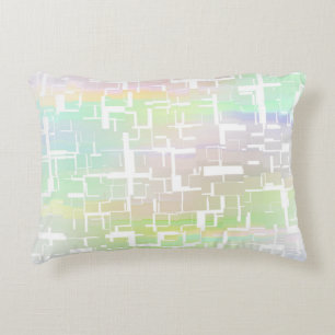 Pastel - Abstract multicollisch patroon Accent Kussen