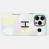 Pastel Abstract Ontwerp Mobiele Telefoon Case HAMb iPhone Hoesje (Achterkant horizontaal)