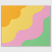 Pastel Abstract Pattern Cadeaupapier (Vlak)