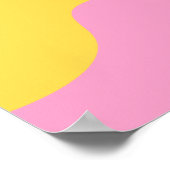 Pastel Abstract Pattern Poster (Hoek)