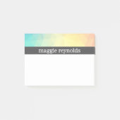 Pastel Abstract Post-it® Notes (Voorkant)