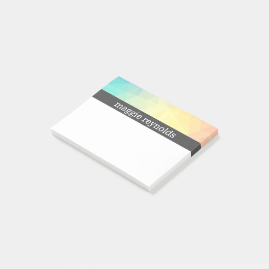 Pastel Abstract Post-it® Notes (Schuin)