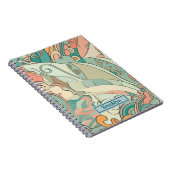 Pastel Abstracte Foto Notitieboek (Rechterzijde)