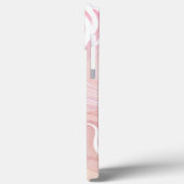 Pastel Abstracte  gepersonaliseerde naam Case-Mate iPhone Case (Achterkant / Links)