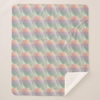 Pastel Abstracte Gradiënt Zachte Kleur Esthetiek Sherpa Deken