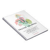 Pastel Abstracts & Journal de prière Feuille (Côté Droit)