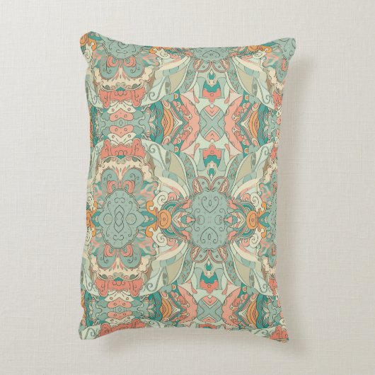 Pastel Abstrait Accent Coussin (Dos(Vertical))