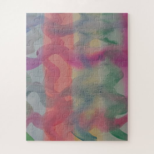 Pastel Abstrait Art Jigsaw Puzzle Puzzle (Vertical)