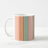 Pastel Abstrait Checkout Motif Conception de Mug (Gauche)