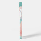Pastel Abstrait coque iphone de tourbillon 14 (Verso / Gauche)