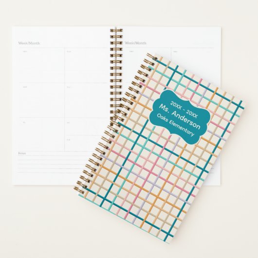 Pastel Academisch Planner (Display)