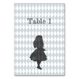  pastel Alice in Wonderland Kaart
