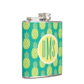 Pastel anananas | Monogram Heupfles (Rechts)
