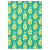 Pastel anananas | Monogram Klembord (Achterkant)