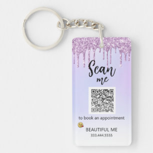 *~* Pastel AP36 QR Promo Logo Acryl Sleutelhanger