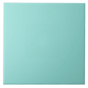 Pastel Aqua Green keramische Tegel. Tegeltje