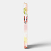 Pastel Aquarel Bloemen Custom iPad Air Case (Achterkant / Links)