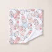 Pastel Aquarelle OEufs de Pâques (Gant de toilette)