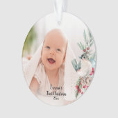 Pastel Aquarelle Rustique Winter Botanique Photo (devant)